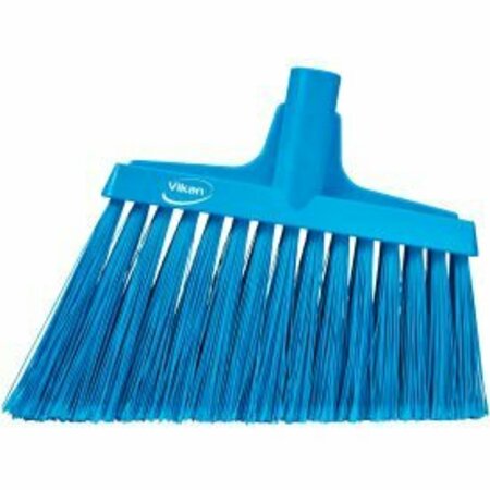 REMCO Vikan Split Bristle Angle Head Broom, Blue 29163